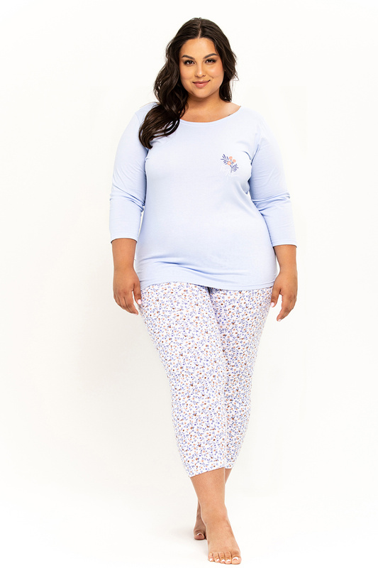Piżama damska 3/4 rękaw, 7/8 spodnie Ariella 3257 A/W 24-25 wz.2 Taro
