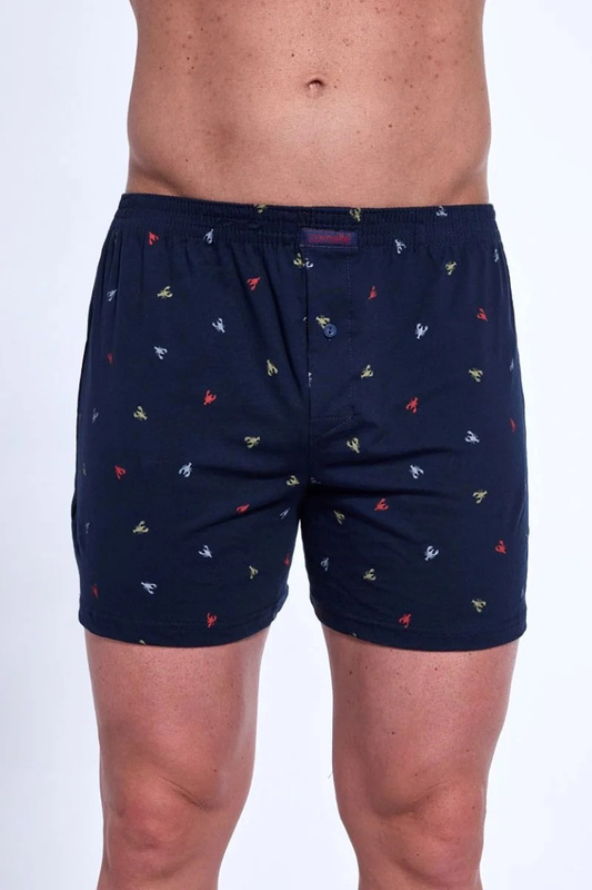 Bokserki męskie luźne wzorzyste CM 278501 Cornette