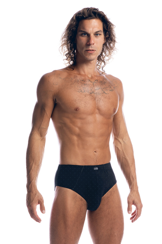 Slipy męskie bawełniane guma wewnętrzna M-110CL-21 Lama 3-PAK