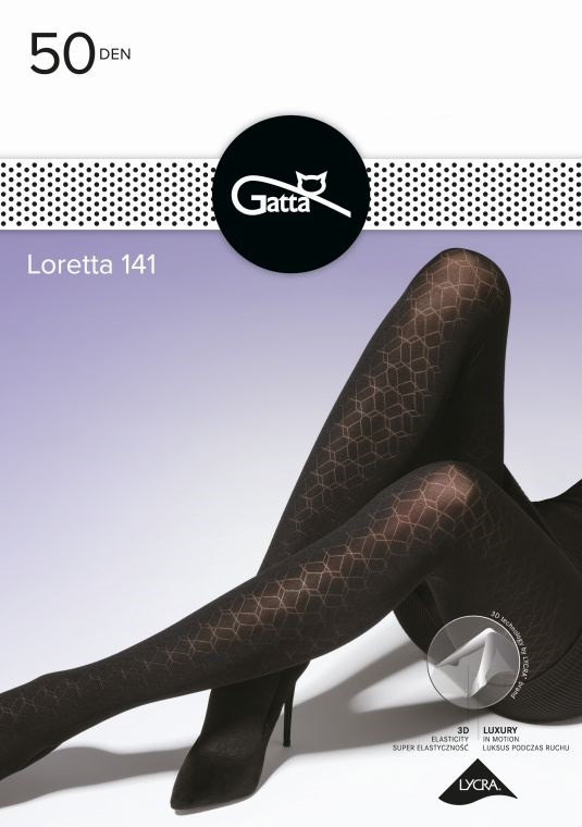 LORETTA - Rajstopy damskie 50 DEN wz.141 Gatta