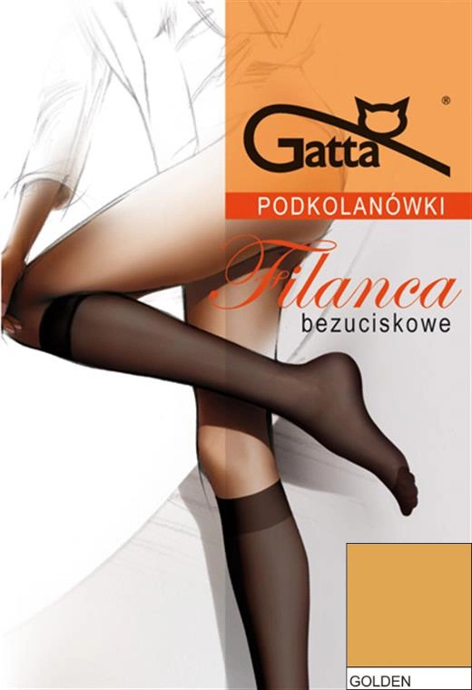 Podkolanówki Elastil Gatta 2-PAK - golden