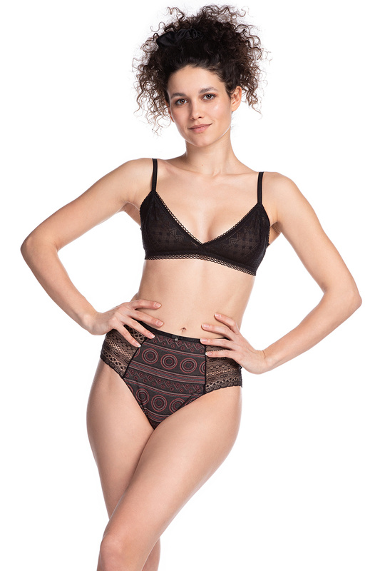 Figi damskie midi L-1476MD Lama 2-PAK