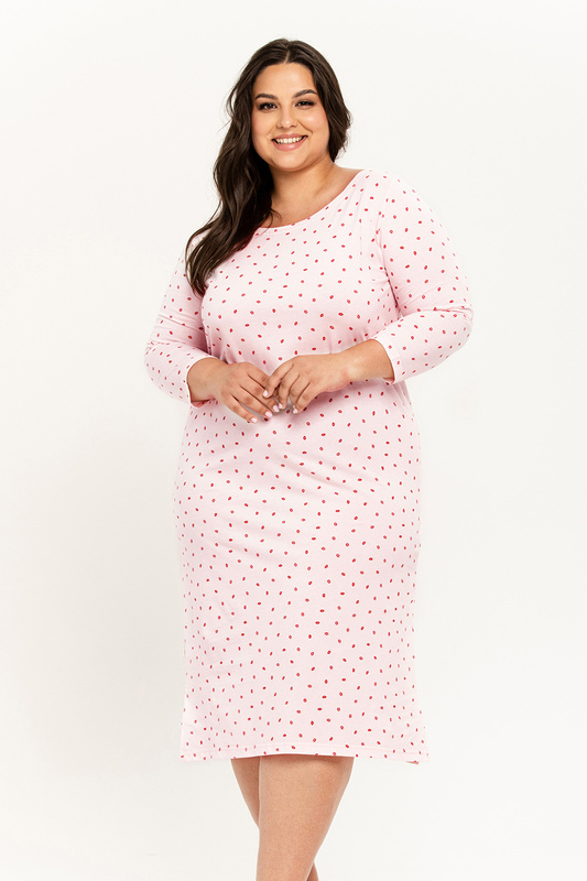 Koszula nocna damska 7/8 rękaw Angie 3260 A/W 24-25 Taro