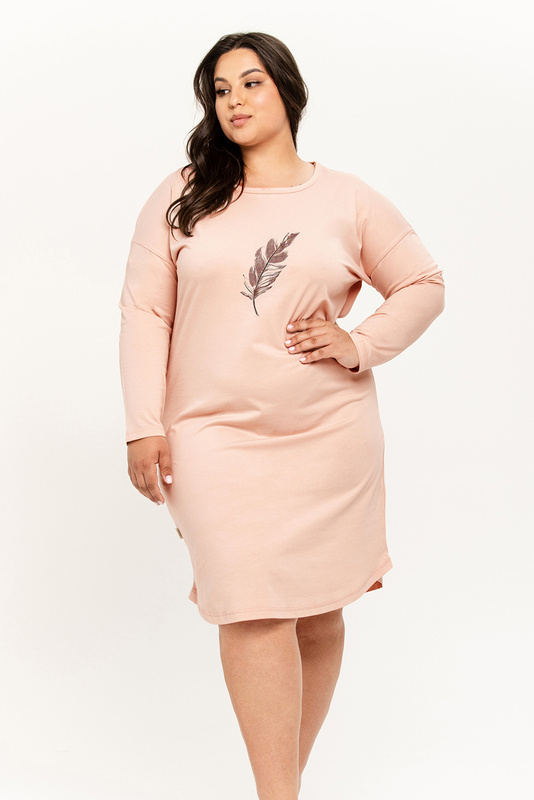 Koszula nocna damska długi rękaw Jane 3290 A/W 24-25 Taro