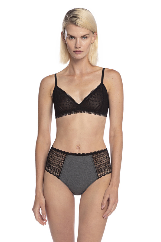 Figi damskie midi L-1533MD Lama 2-PAK