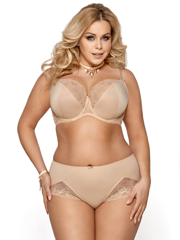 Figi damskie K426/1 CASABLANCA beż Gorsenia