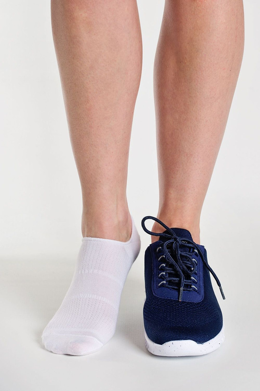 PURISTA stopka damska z silikonem biała Regina