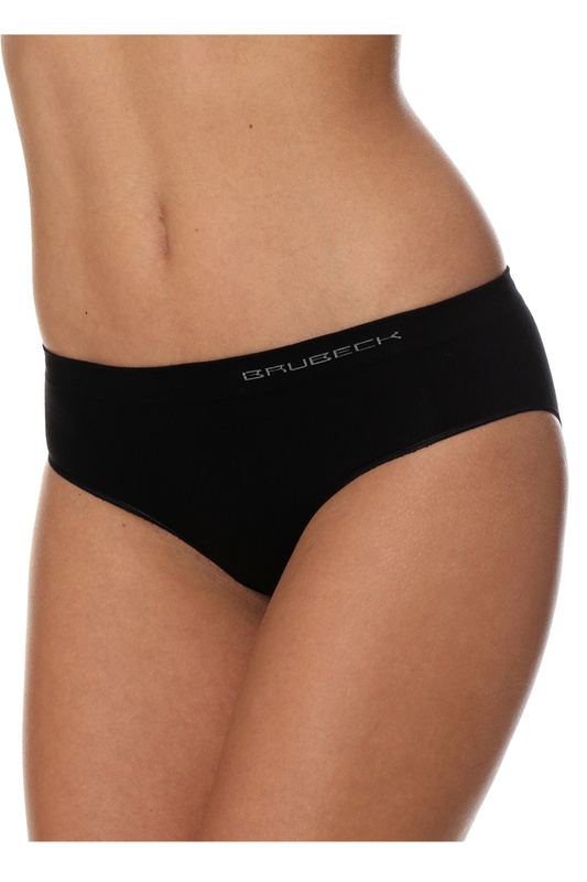 HI00043A Figi damskie Hipster COMFORT COTTON czarny Brubeck