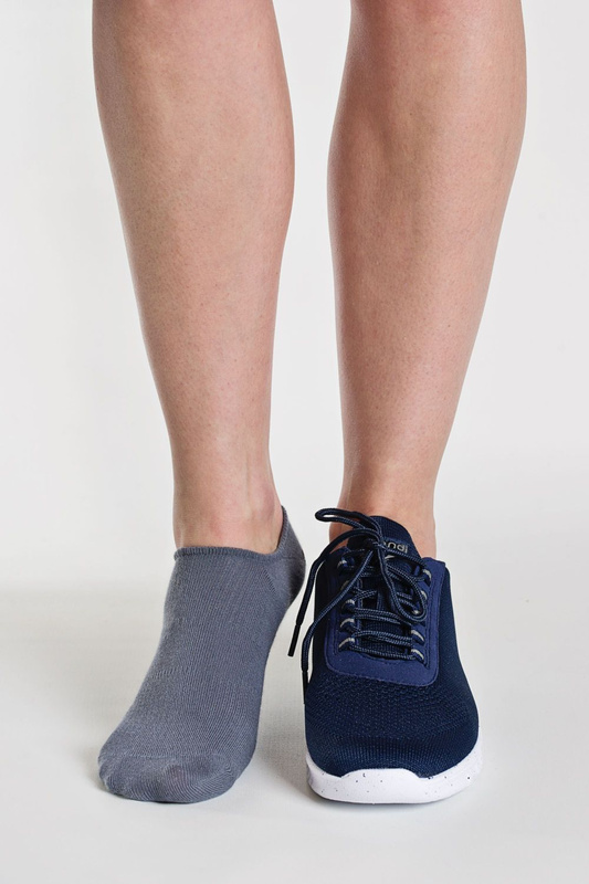 PURISTA stopka damska z silikonem szara Regina