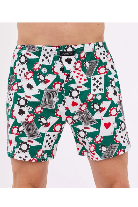 Bokserki męskie bawełniane CL 275601 Karty Cornette