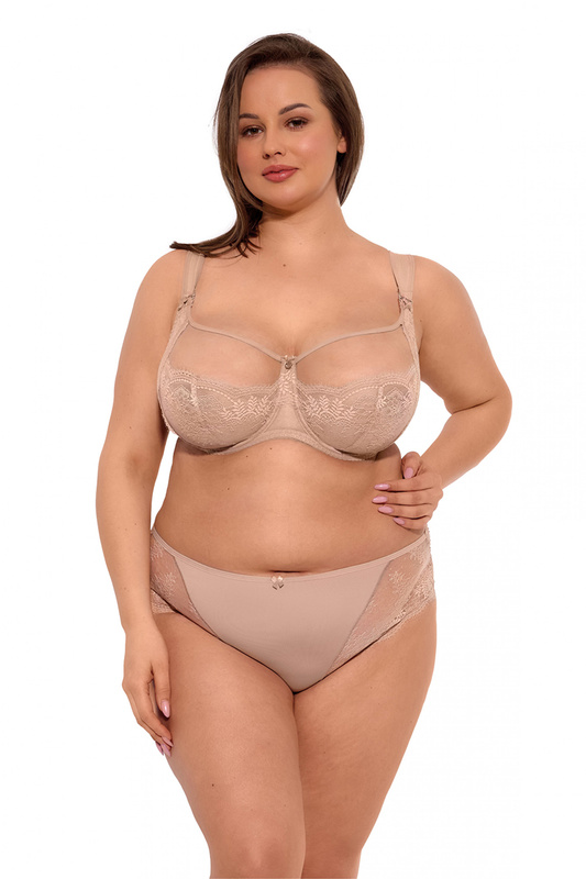 Biustonosz miękki BSM1262 Camilla mokka Gaia