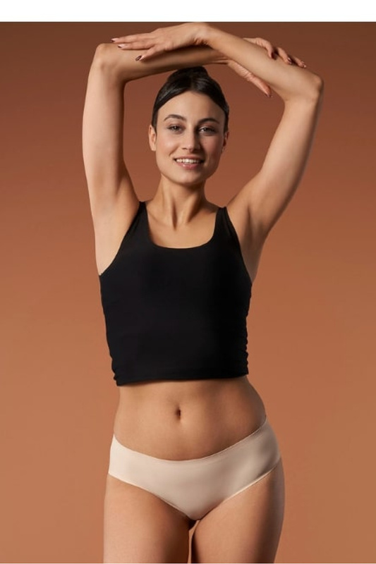 Figi damskie CHEEKIE beż Julimex