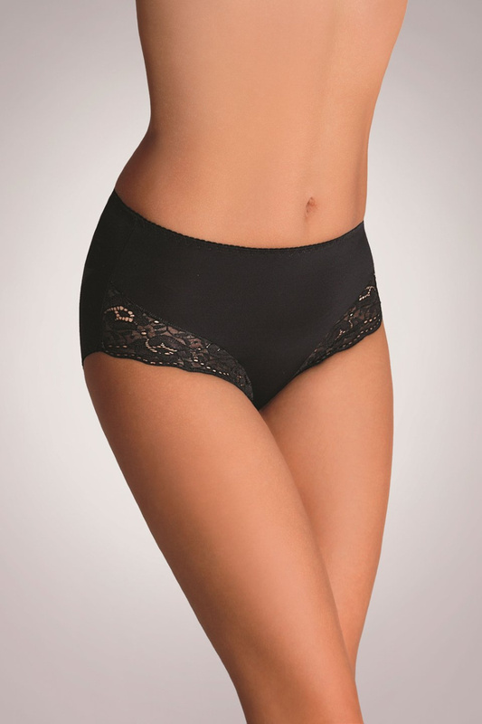 Figi damskie korygujące Vanda czarny Eldar