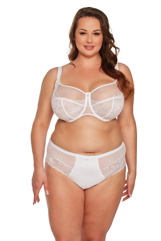 Biustonosz miękki BSM1253 Tonia biały Gaia