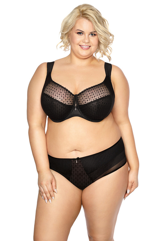 Biustonosz BSM874 Samira czarny Gaia