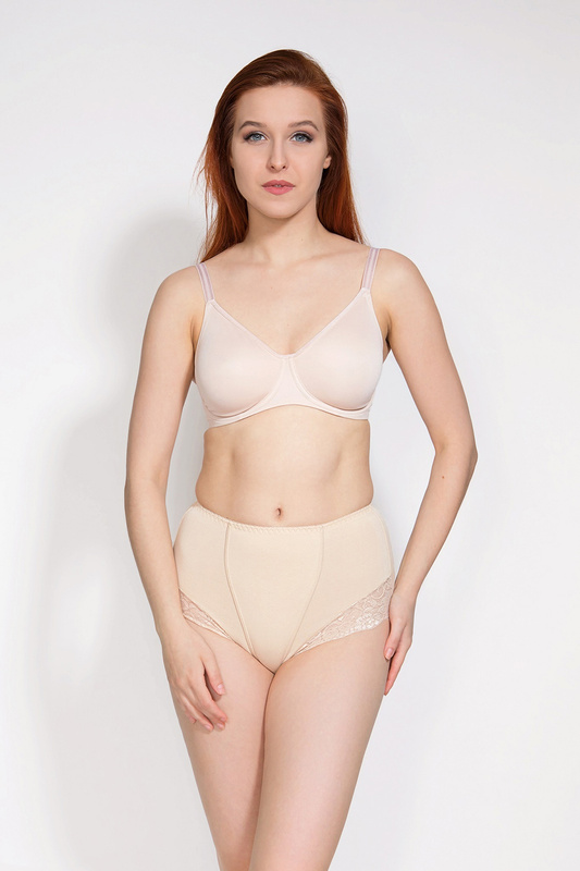 Figi damskie korygujące Ela beż Mitex