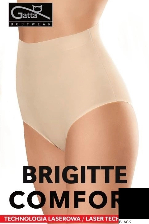 Figi damskie Brigitte Comfort 01 Gatta - czarny