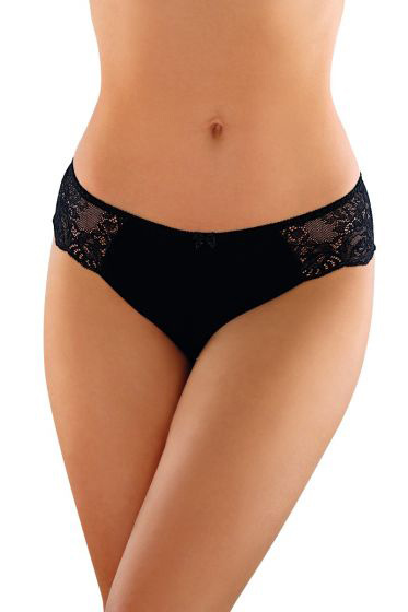 Stringi damskie 122 czarny Babell