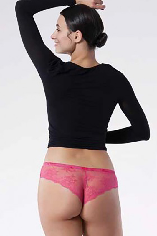 Figi damskie Tanga amaranth Julimex