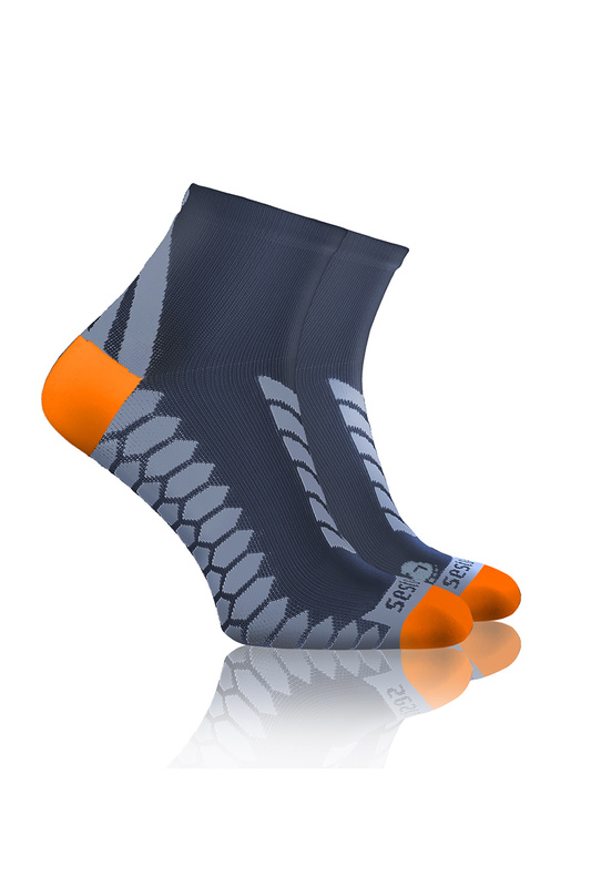 Skarpetki damskie SPORT SOCKS grafit Sesto Senso