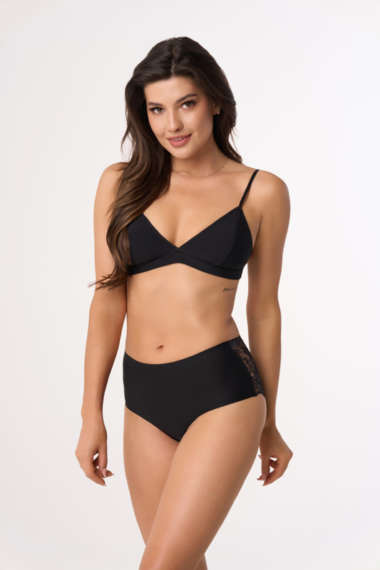 Figi damskie laserowe 2010 czarny Babell