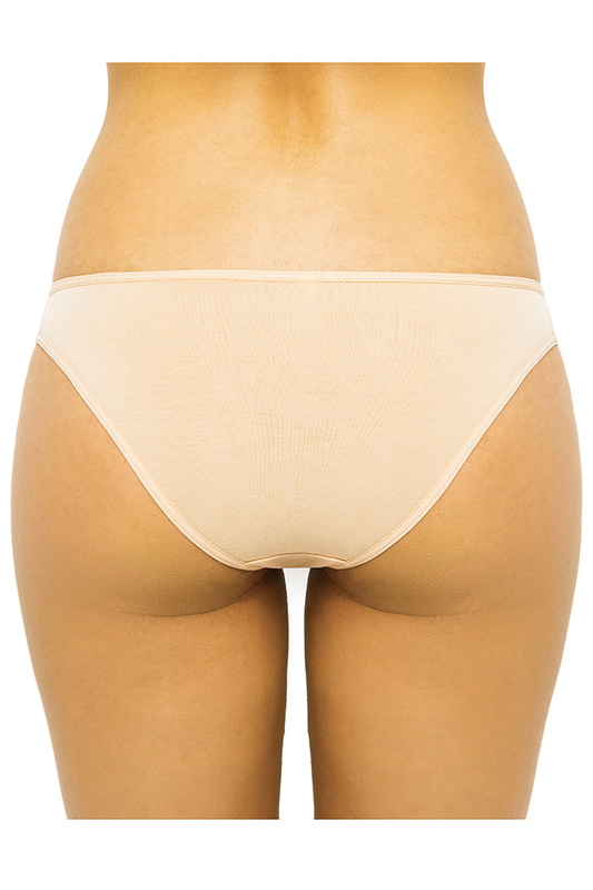 Figi damskie EBLP-582/EBLP-006 beż Rossli 2-PAK