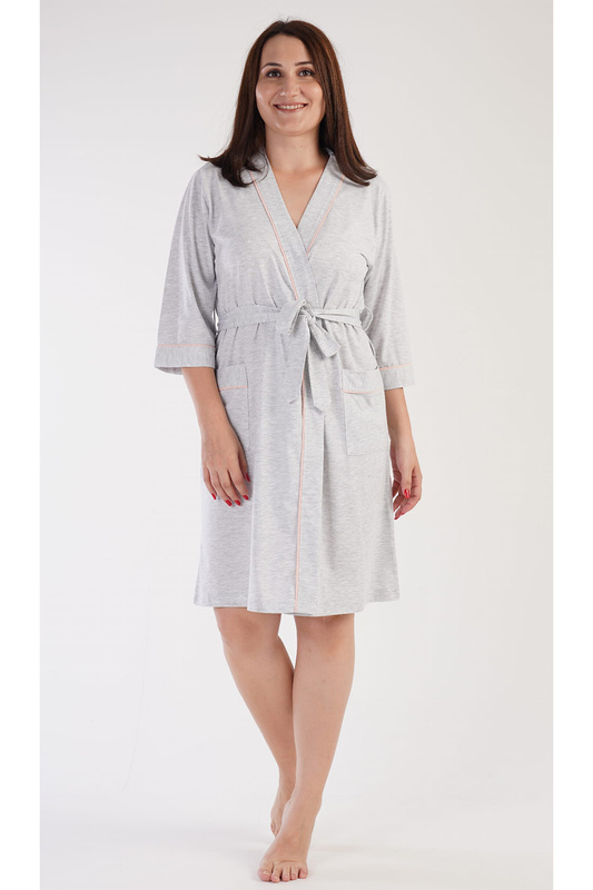 Szlafrok damski bawełniany krótki 3050500000 Vienetta