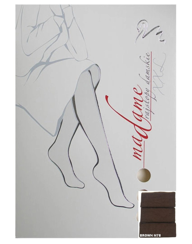 Madame 88009 rajstopy damskie Wola - brąz M78