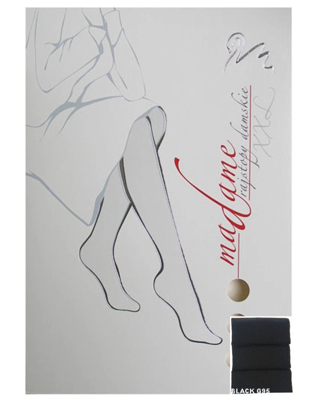 Madame 88009 rajstopy damskie Wola - czarny G95