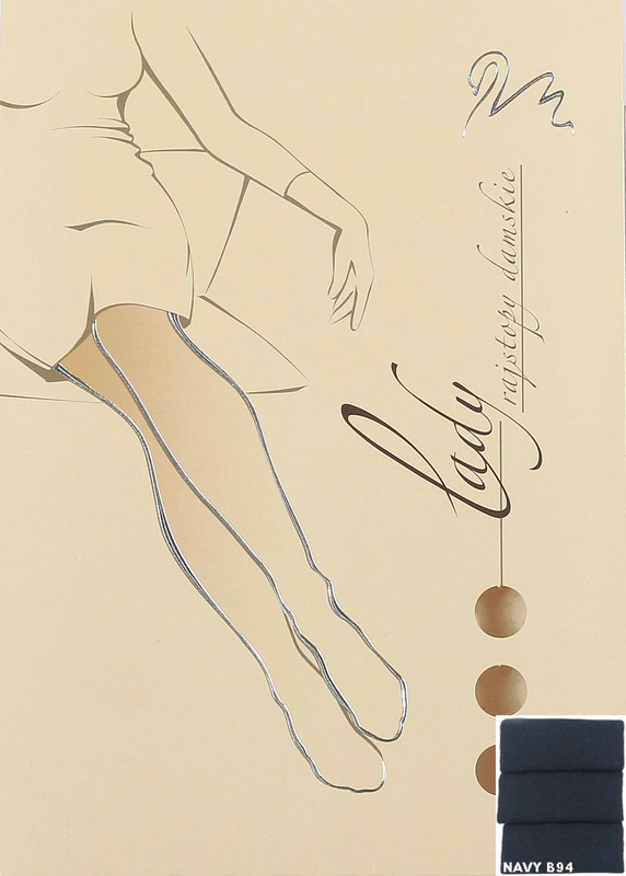 Lady Wola 88000 rajstopy damskie Wola - navy B94