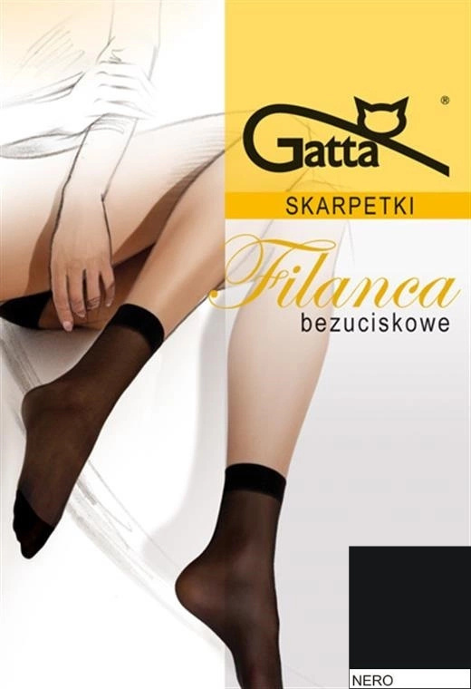 Skarpetki Elastil 20 DEN Gatta 2-PAK - nero