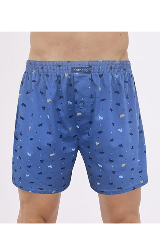 Bokserki męskie luźne wzorzyste CM 278801
