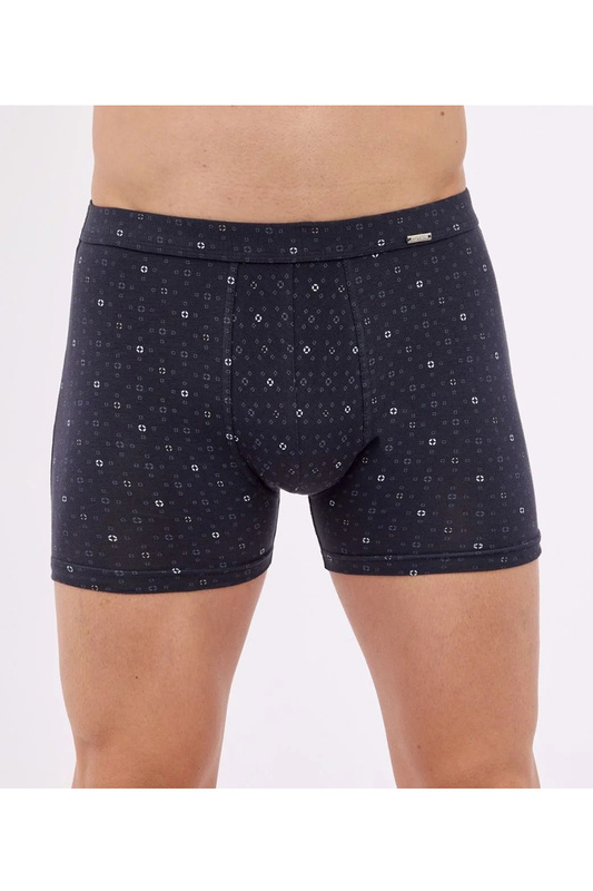 Szorty męskie dopasowane wzorzyste PR 904/115