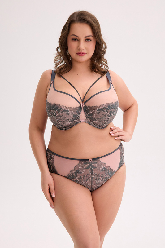Figi damskie wysokie GFP1318 PRIYA grafit Gaia
