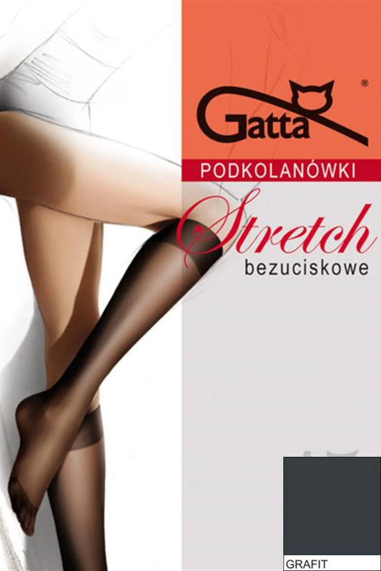 Podkolanówki Stretch Gatta 2-PAK - grafit