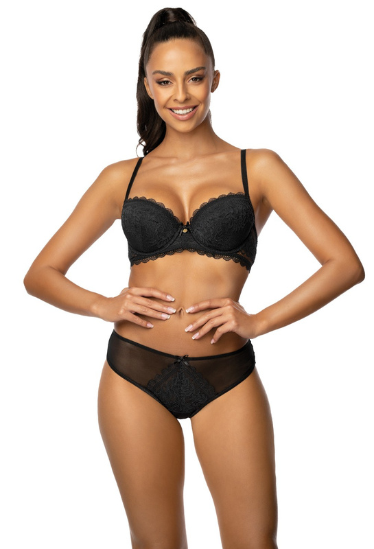 Figi damskie F-0198/5 ESTELLE czarny Mat