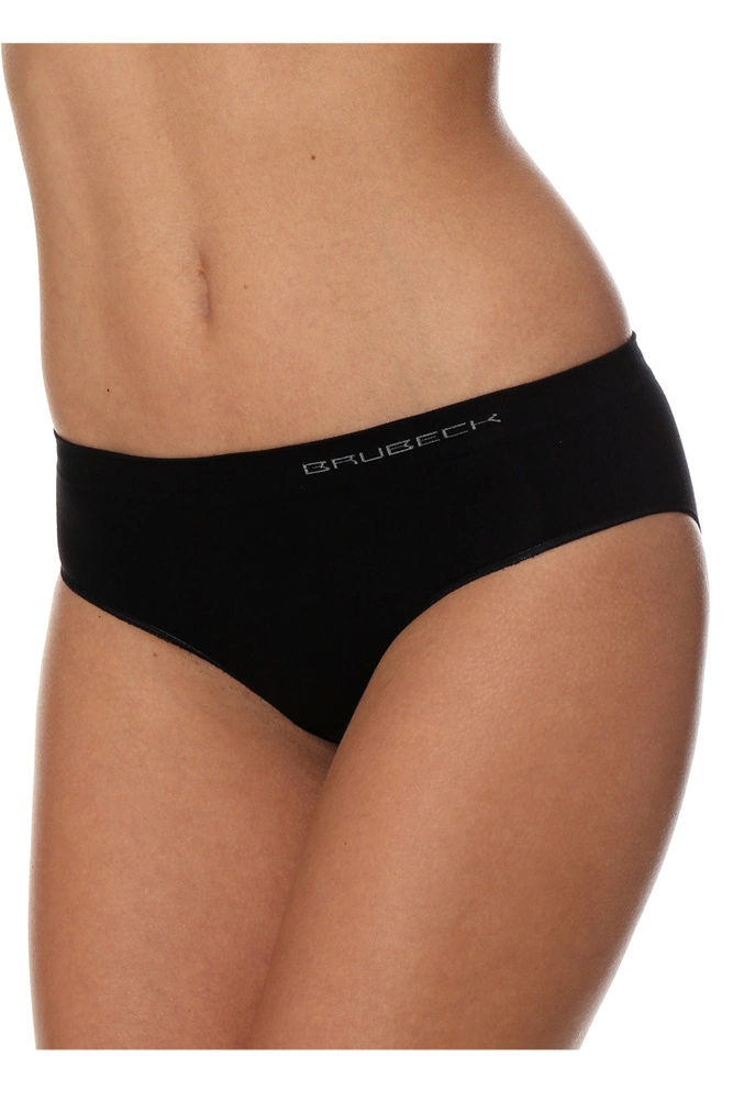 HI00043A Figi damskie Hipster COMFORT COTTON czarny Brubeck