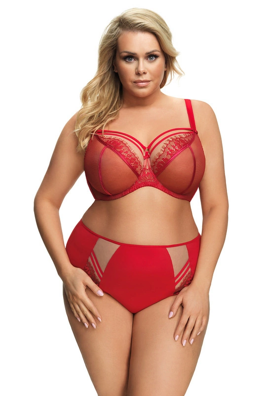 Biustonosz K496 PARADISE czerwony Gorsenia