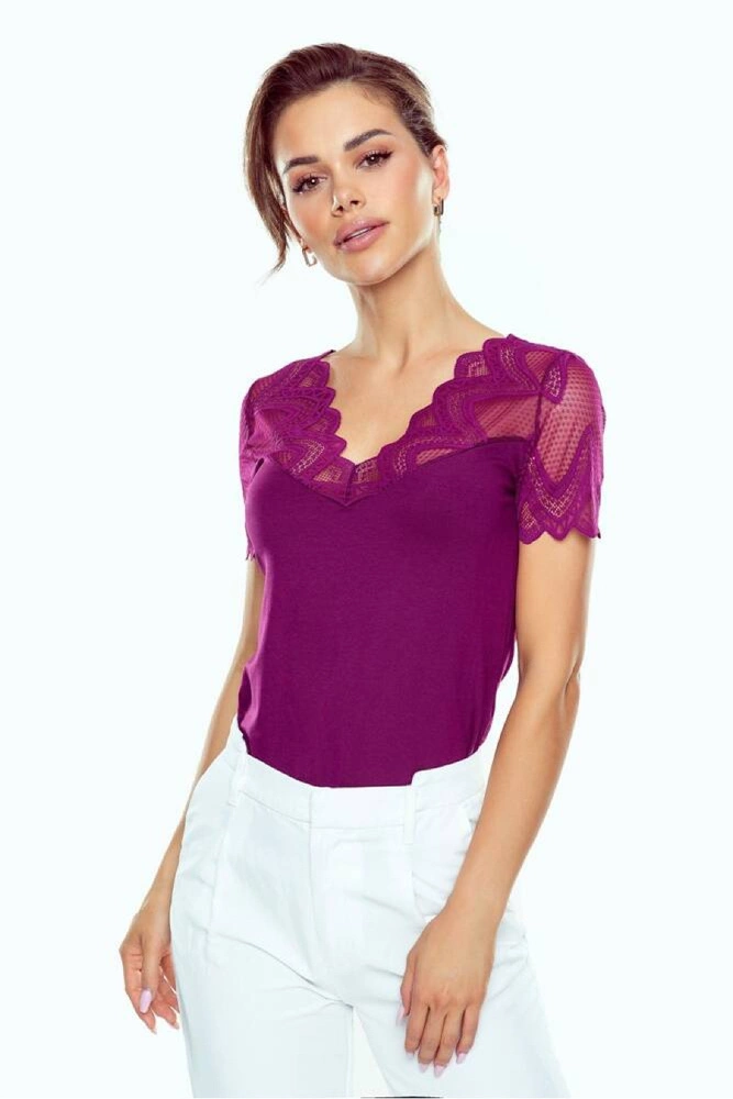 Bluzka damska krótki rękaw Reva Eldar