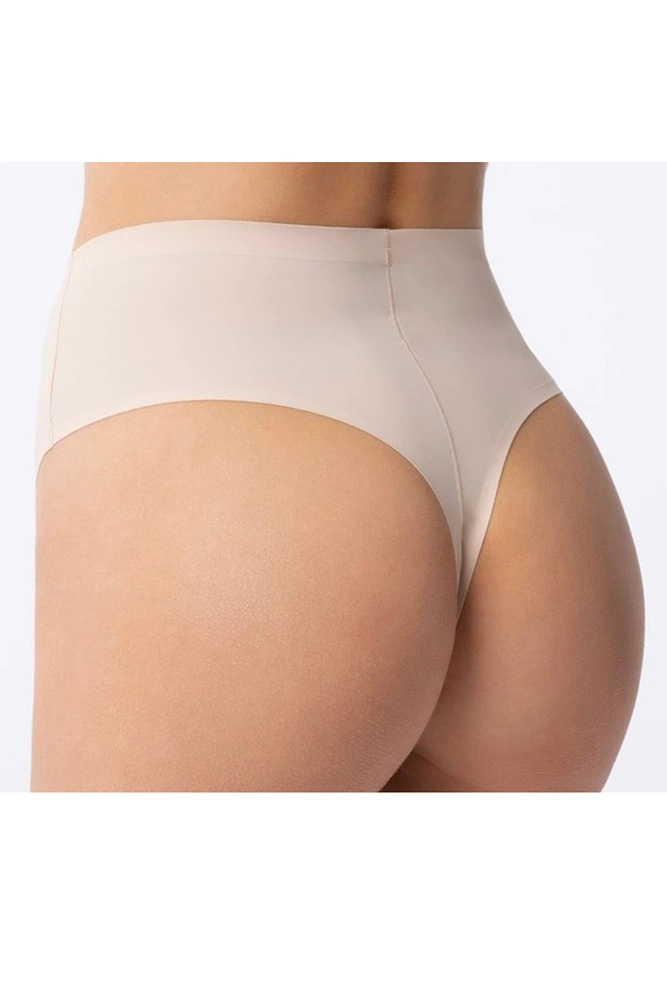 Stringi damskie MAXI beż Julimex