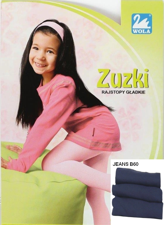 ZUZKI rajstopy dziecięce 28004 Wola - jeans B60