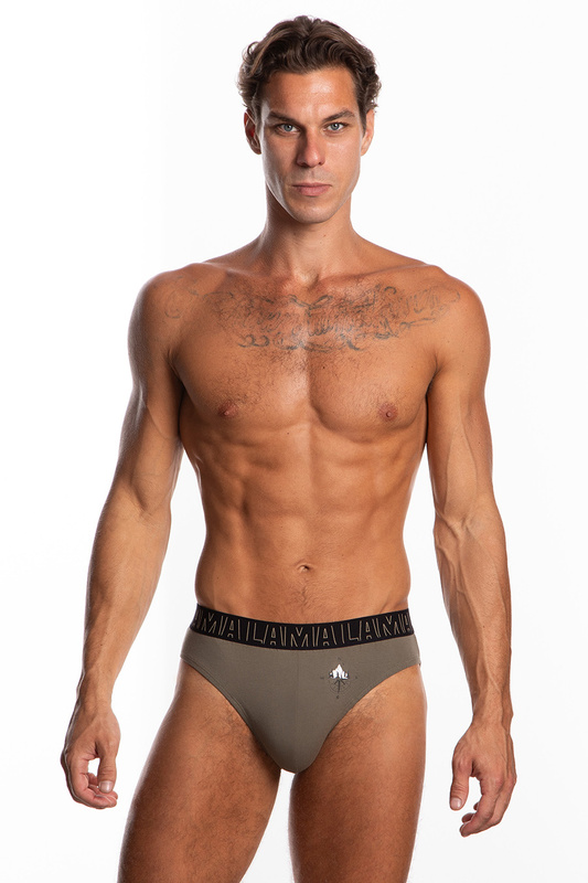 Slipy męskie guma zewnętrzna M-1057SD Lama 2-PAK